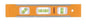 Plastic mini spirit level