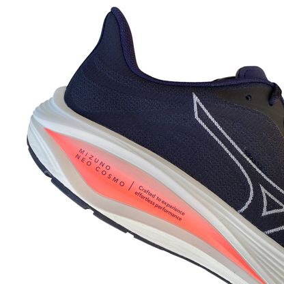 Mizuno Neo Cosmo J1GC251001 Blu/Bianco - Scarpe Running Leggere e Reattive per Allenamento Quotidiano