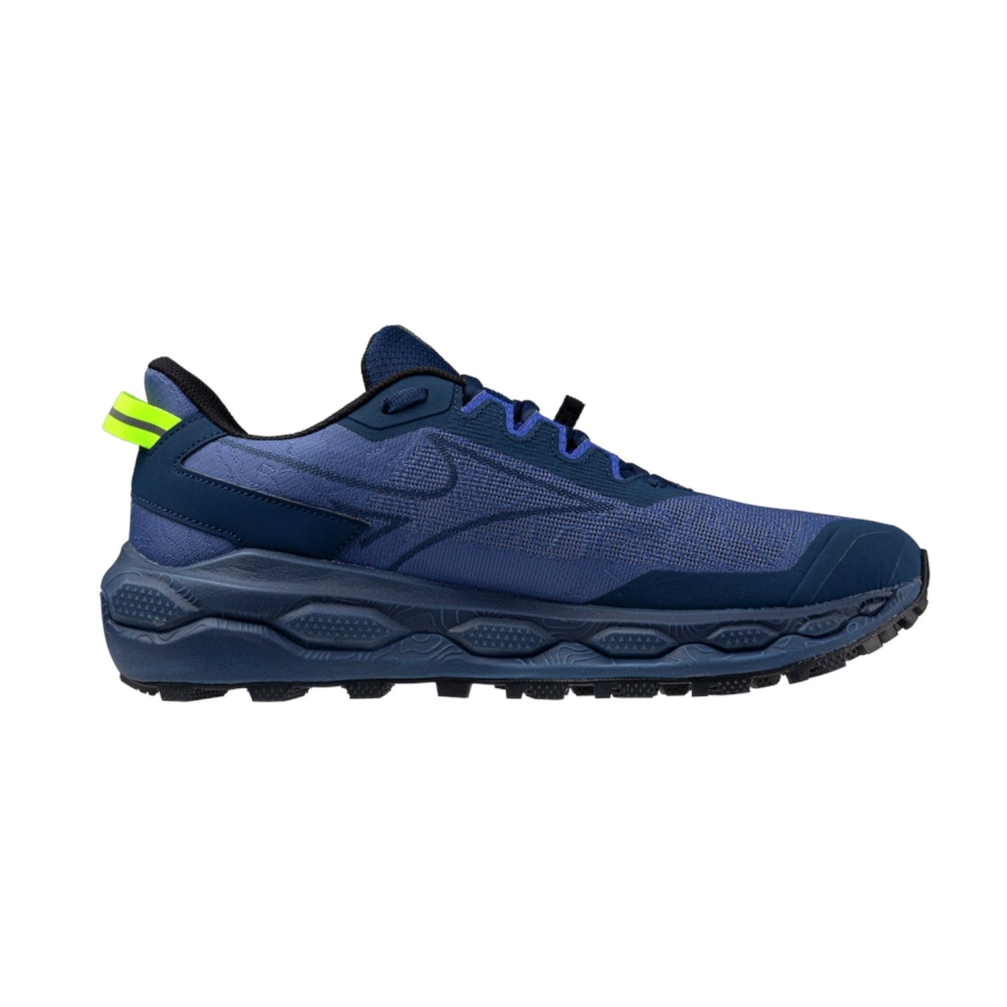 Mizuno Scarpa Trail Running Uomo Wave Mujin 11 J1GJ257051 Blu Giallo