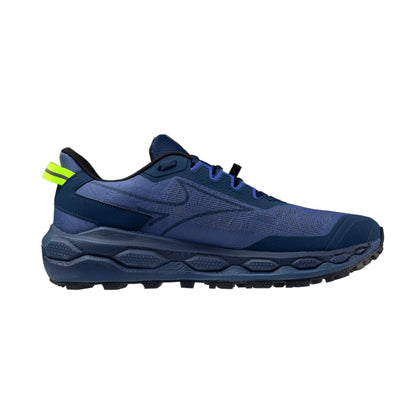 Mizuno Scarpa Trail Running Uomo Wave Mujin 11 J1GJ257051 Blu Giallo
