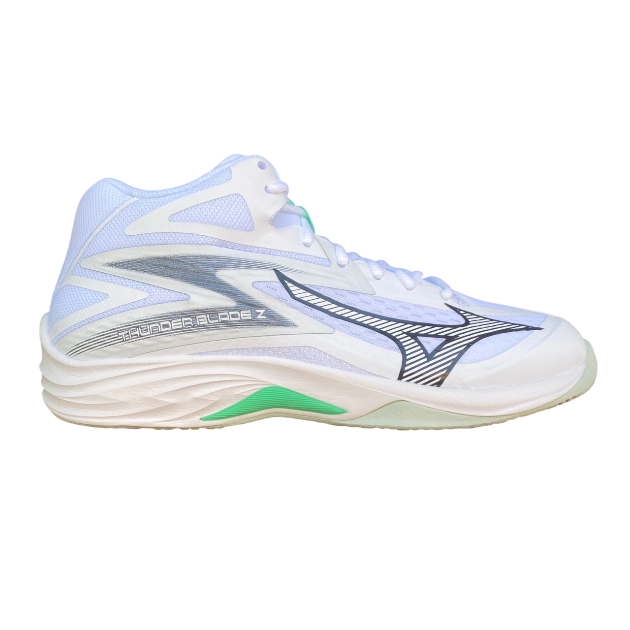 Mizuno Scarpa Pallavolo Unisex Thunder Blade Z Mid Bianca - V1GA237516