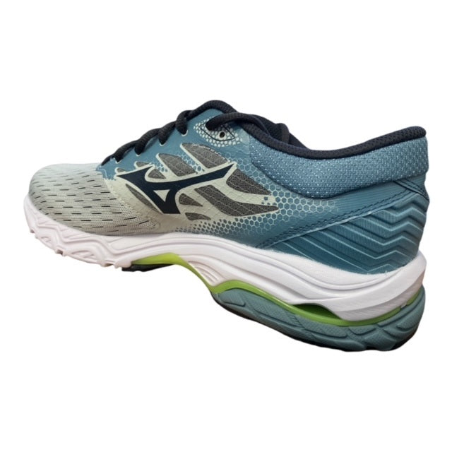 Mizuno Wave Prodigy 3 J1GC201015 - Men's Running Shoe Grey-Light Blue