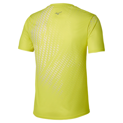 Mizuno Maglietta Running Uomo Graphic Origami J2GAD007 43 Giallo