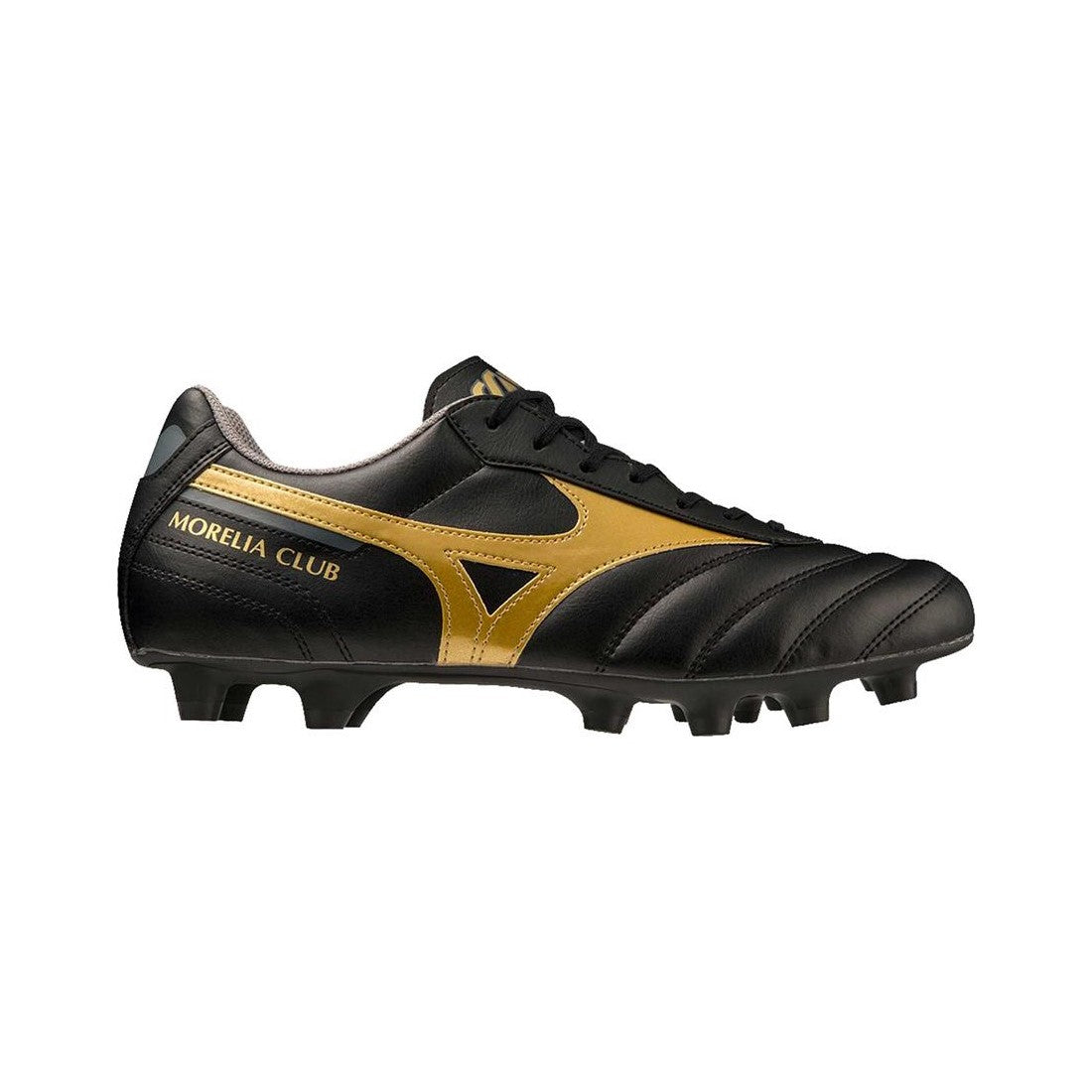 Mizuno Morelia II Club Scarpe Calcio Uomo Nero Oro