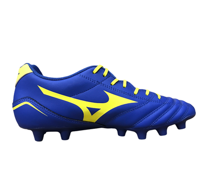 Mizuno scarpa da calcio da uomo Neo Shin MD P1GA141545 blu giallo