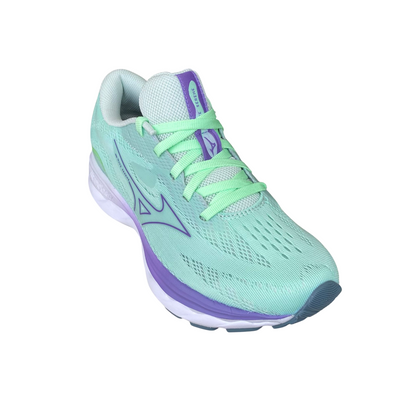 Mizuno Wave Serene J1GD245971 Scarpe Running Donna Verde Viola Ammortizzate