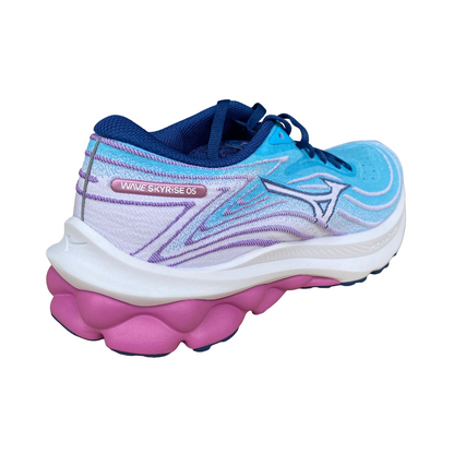 Mizuno Wave Skyrise 5 Scarpe Running Donna J1GD240923 Azzurro Blu Giacinto