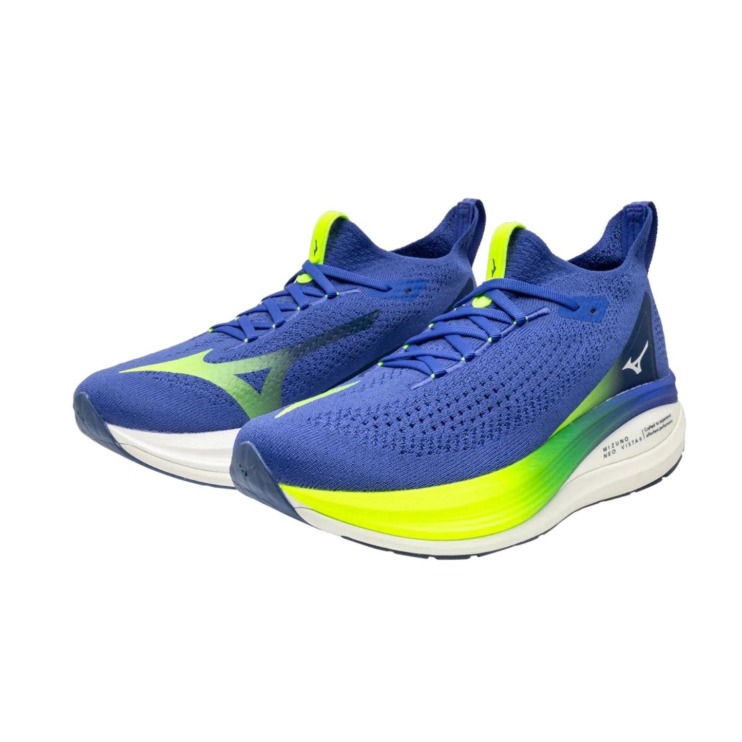 Mizuno Neo Vista 2 J1GC253451 Dazzling Blue White Lightning Scarpe Running Uomo