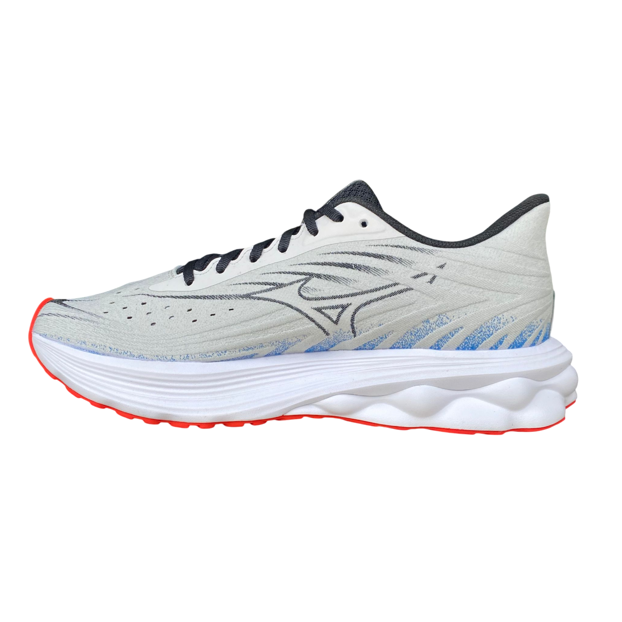 Mizuno Wave Skyrise 6 J1GC250906 Scarpe Running Uomo Indaco Bianco Menta