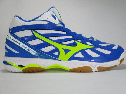 Mizuno Scarpe Volley Wave Hurricane 3 Mid V1GA174544 Bianco Uomo