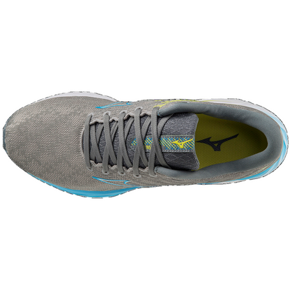 Mizuno Wave Inspire 19 J1GC234451 Grigio Azzurro Scarpa Running Uomo Antipronazione