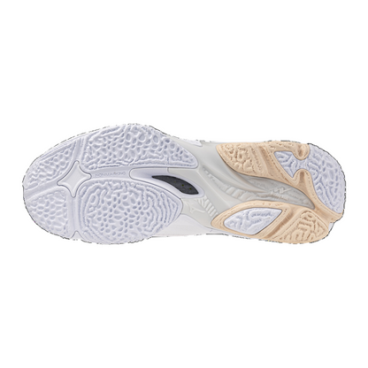 Mizuno scarpa da pallavolo Wave Lightning Z8 Mid V1GC240525 bianco rosa