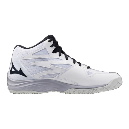 Mizuno scarpa da pallavolo da uomo Thunder Blade Z Mid V1GA237596 bianco-rosso