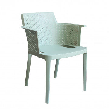 Poltrona Cathy - Poltrona impilabile in polipropilene - Dimensioni: 60x58x76.5cm