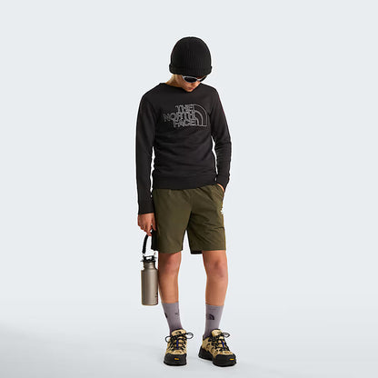 The North Face Drew Peak Crew NF0A8AXXJK3 – Felpa Girocollo Junior Nera