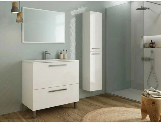 Mobile bagno con sportello 80x45x80h bianco
