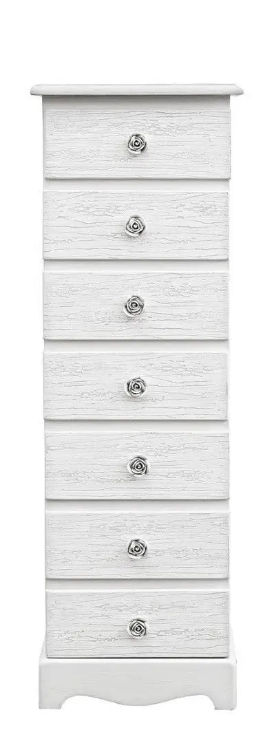 Rollcontainer Blanc mit 7 Schubladen 29x23x89h