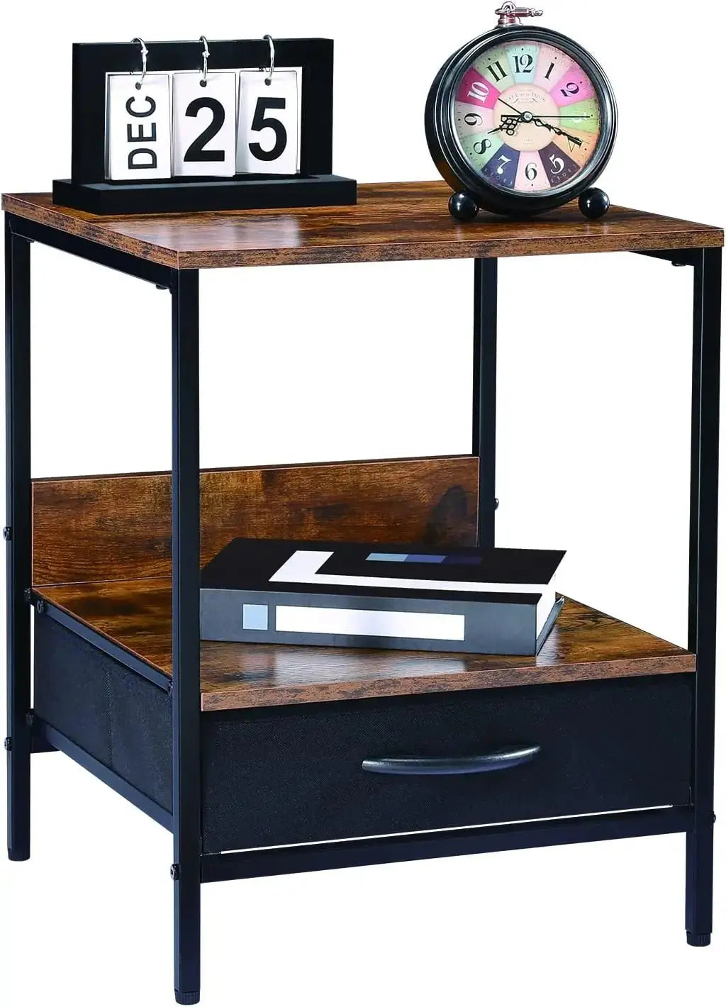 Mobile industrial 1cassetto +1 ripiano 40x35x55h