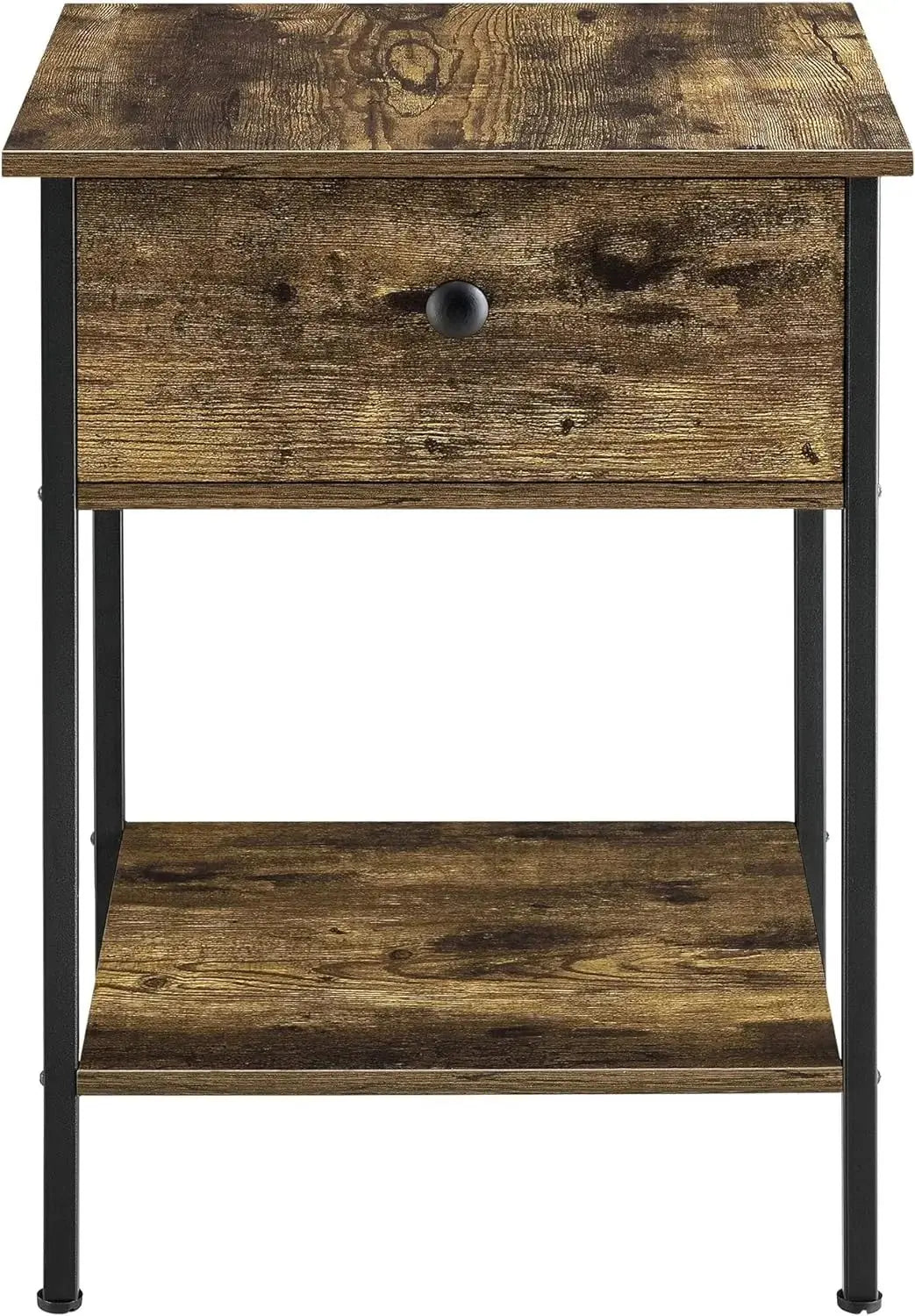 Mobile industrial 1cassetto +1 ripiano 40x35x60h