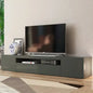 TV Stand Daiquiri Anthracite L - Dimensions 200x40x36 cm