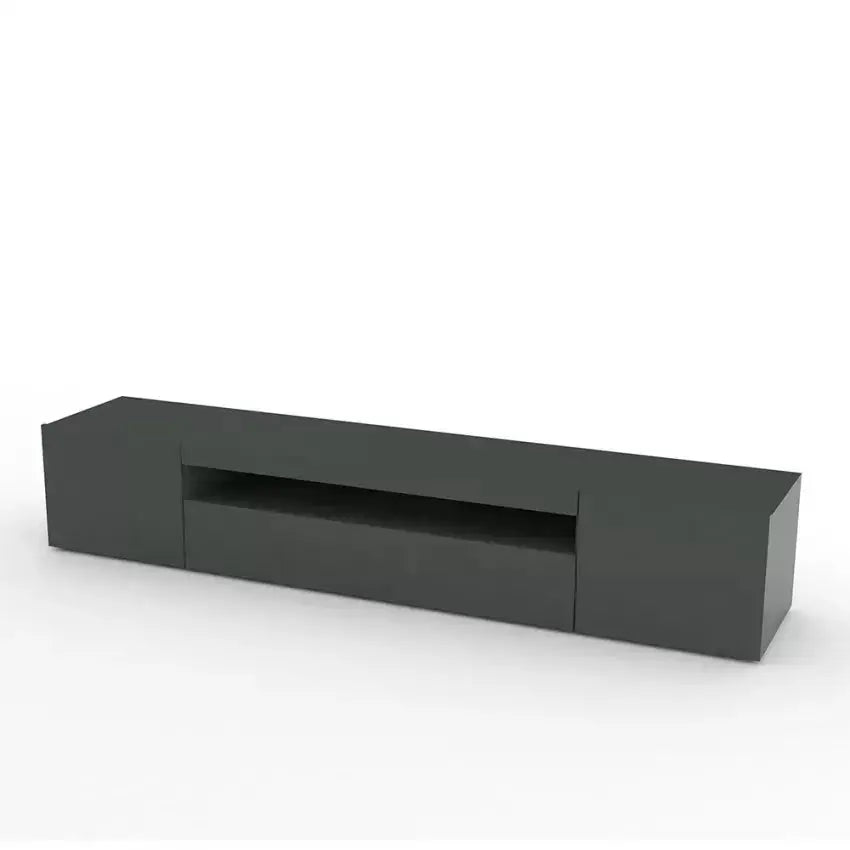 Mobile Porta TV Daiquiri Anthracite L - Dimensioni 200x40x36 cm