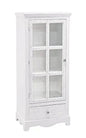 White display cabinet two sizes