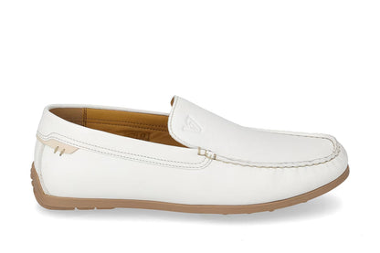 Valleverde Men's Loafers 17990A White Leather Casual