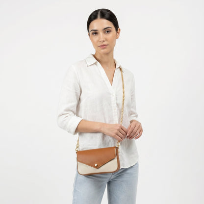 Stile Donna Bags - Monica Borsa a Secchiello in Vera Pelle