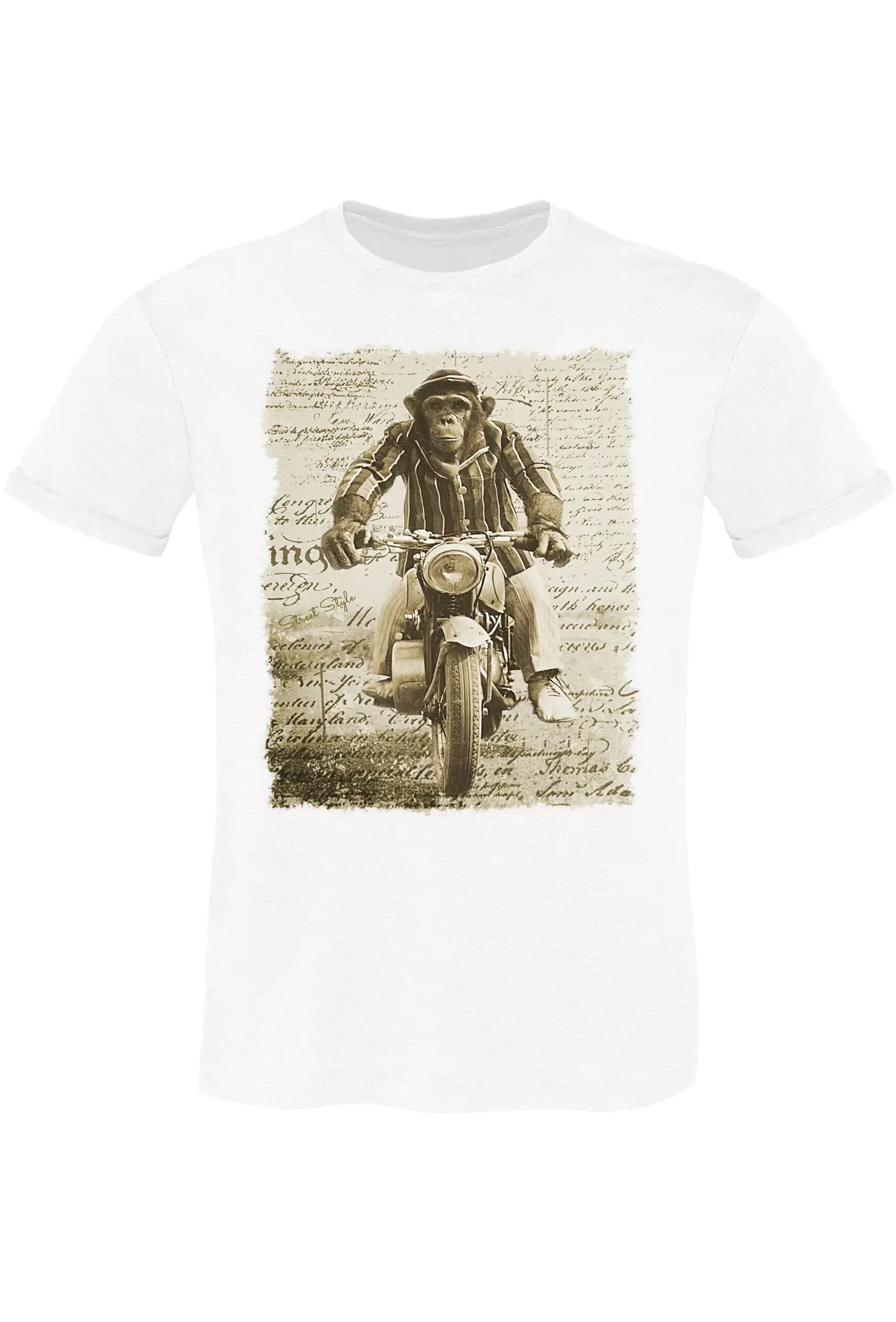 T-shirt Urban Slub The Legend Grey Uomo - Cotone 100%