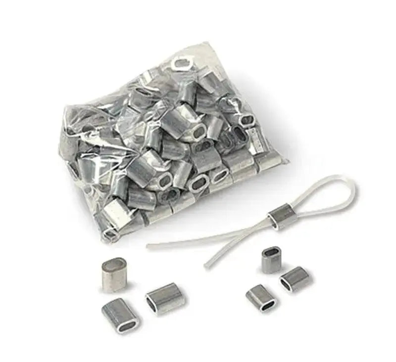 Aluminiumklemme 4 mm (100 Stk.)