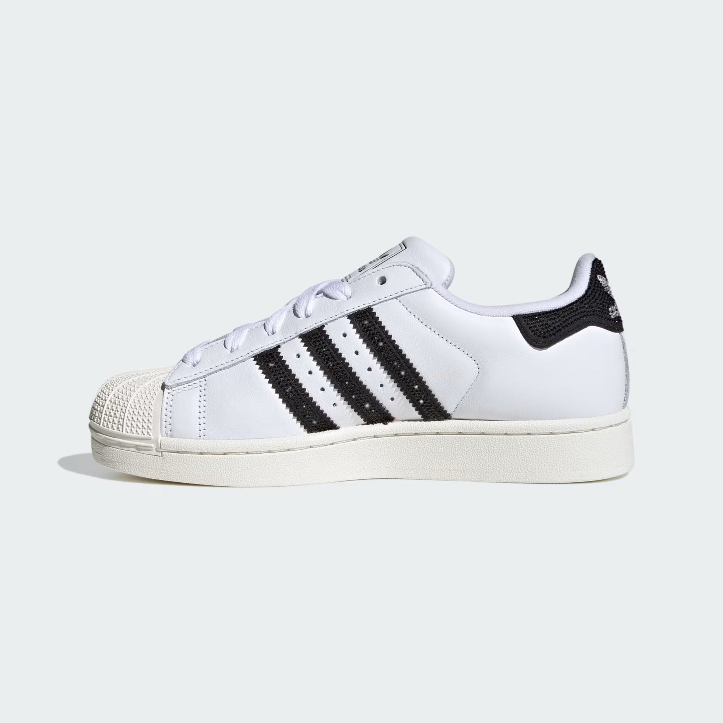 Adidas Originals Superstar II Sneakers Donna Bianche Punta Conchiglia Pelle - HQ2285