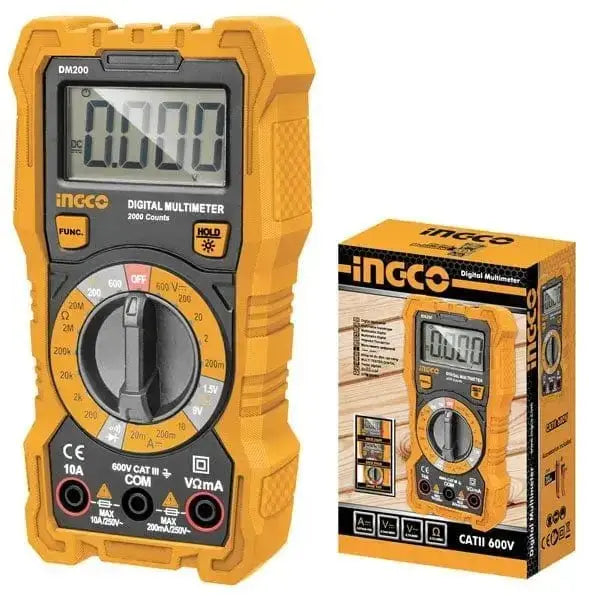 Multimetro digitale tascabile ingco