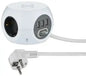 Wireless cube power strip 3-outlet+3-USB
