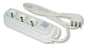 Universal power strip 3-outlet 1.5M cable