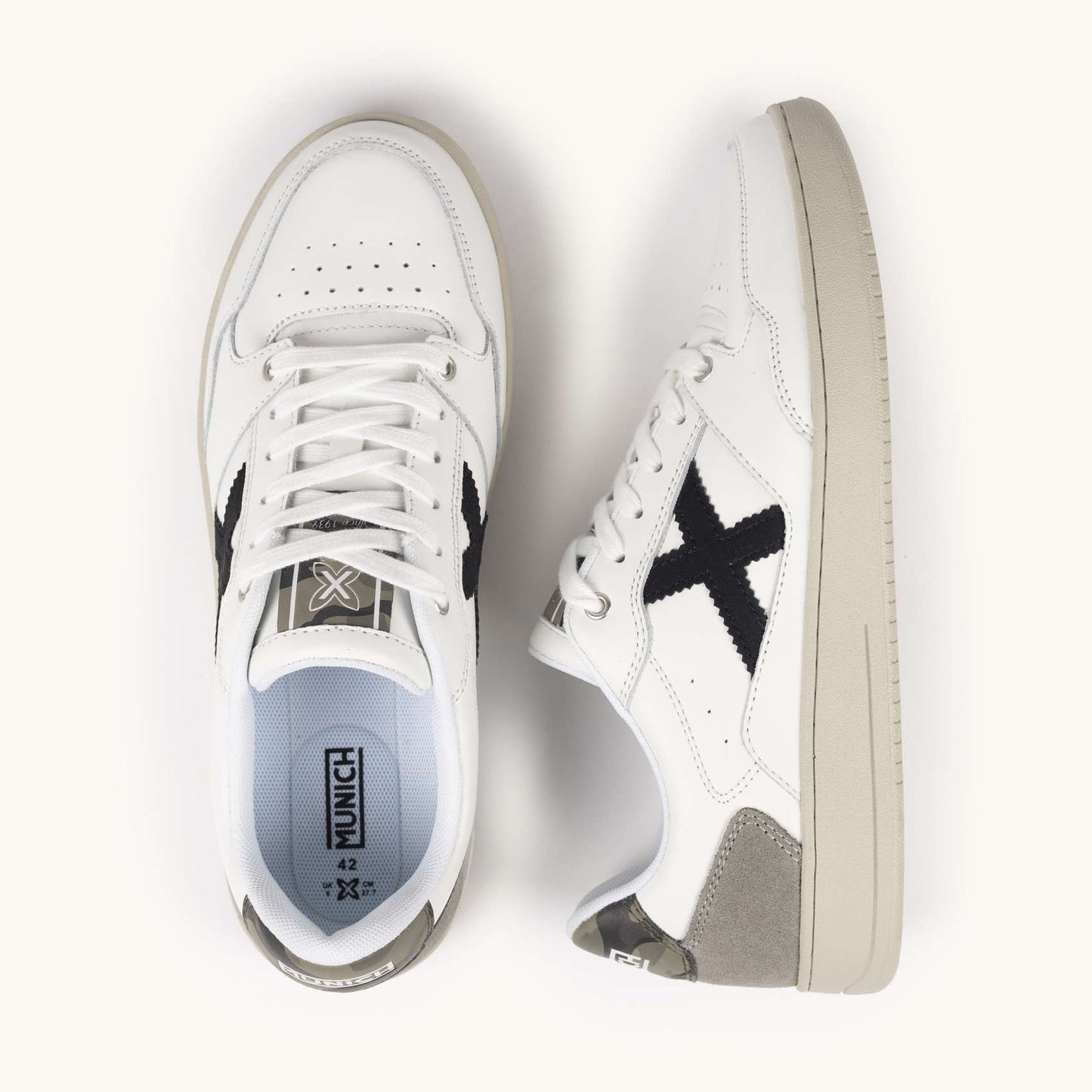 Munich Legit Lifestyle Sneakers Uomo Bianco - 8908116
