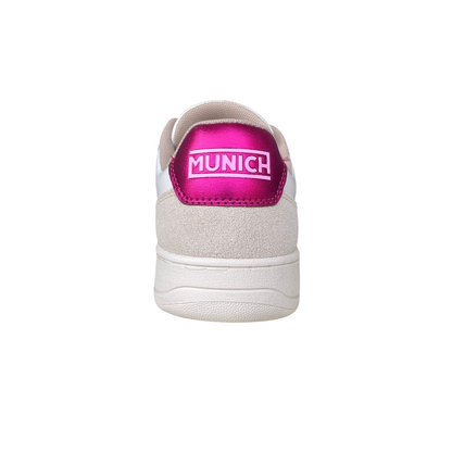Munich Sneaker Legit 95 8908095 Bianco Argento Fucsia Donna