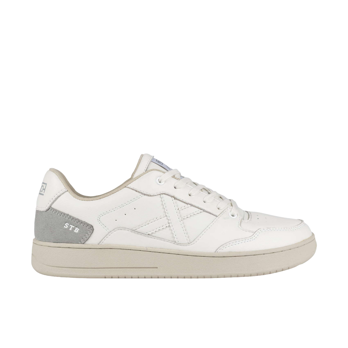 Munich men's Legit 79 8908079 white-grey sneakers