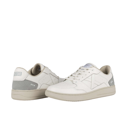 Munich men's Legit 79 8908079 white-grey sneakers