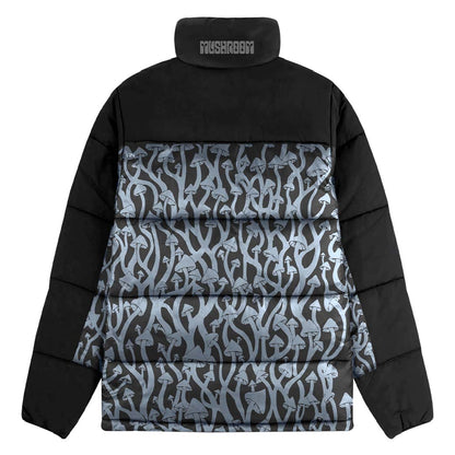 Mushroom Piumino da adulto 23FWMU43003 nero-grigio