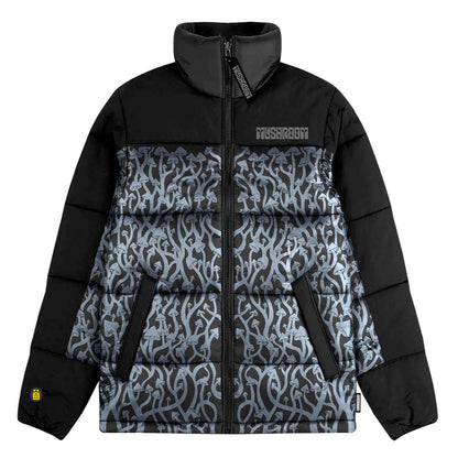 Mushroom Piumino da adulto 23FWMU43003 nero-grigio