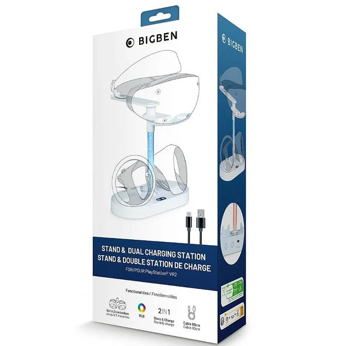 Bigben Dual-Ladestation für PS VR2 Headset PS5 PlayStation Controller