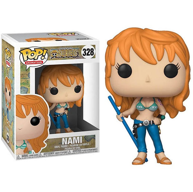 Funko Pop! Animation One Piece - (328) Nami Figure Vinyl 9Cm Female Figures