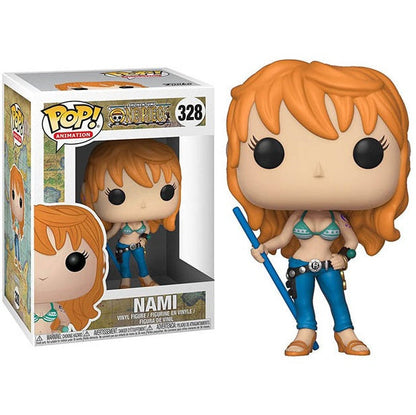 Funko Pop! Animation One Piece - (328) Nami Figure Vinyl 9Cm Female Figures