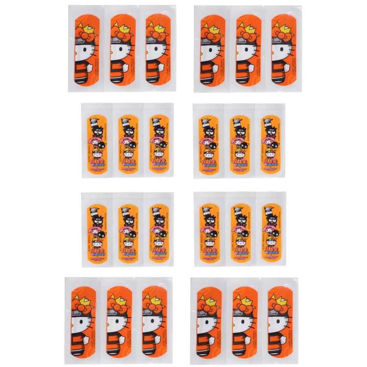 Naruto Shippuden X Hello Kitty Box 24 Pflaster sterile Wundauflagen Gadget