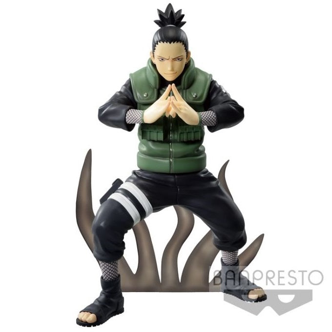 BANPRESTO STATUE NARUTO SHIPPUDEN VIBRATION STARS SHIKAMARU NARA - FIGUR VOL.A