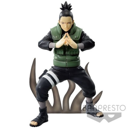 BANPRESTO STATUE NARUTO SHIPPUDEN VIBRATION STARS SHIKAMARU NARA - FIGUR VOL.A