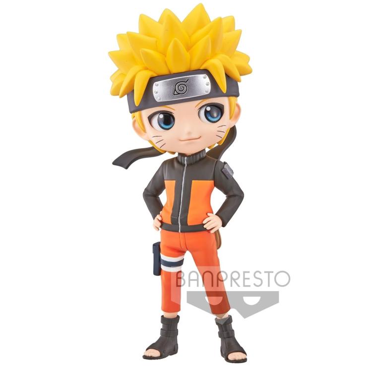 BANPRESTO Q POSKET (NARUTO 20th) - UZUMAKI NARUTO VER.A PVC-FIGUR