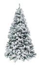 Kettinson Slim 150 cm Snow-Dusted Christmas Tree with 418 Branches