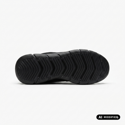 Skechers scarpa sneakers da donna Bob Flex Proof 117351-BBK nera