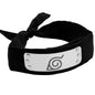 ABYSTYLE NARUTO SHIPPUDEN - BLACK KONOHA HEADBAND COSPLAY COSTUME